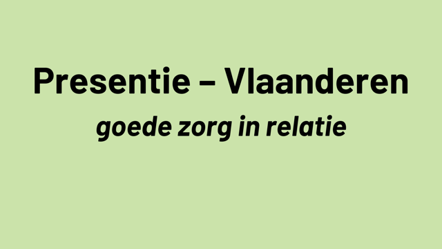 presentie vlaanderen